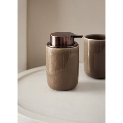Distributeur de savon en grès couleur MANGO HOME