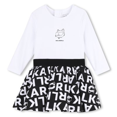 Robe manches longues KARL LAGERFELD KIDS