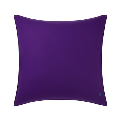 Taie à volant en percale de coton, POLO PLAYER RALPH LAUREN HOME