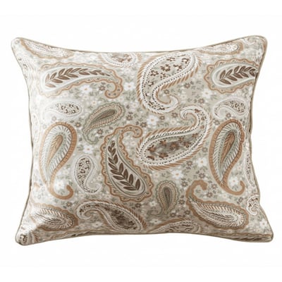 Coussin rectangulaire déhoussable 40x60 cm Velours de Coton Valentine EDEN