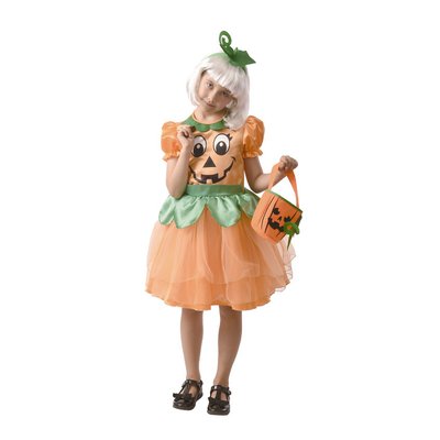Costume Robe Citrouille 7 - 9 ans TIM & PUCE