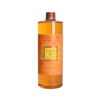 Recharge Diffuseur de parfum Colorée MANDARINE & YUZU COLLINES DE PROVENCE