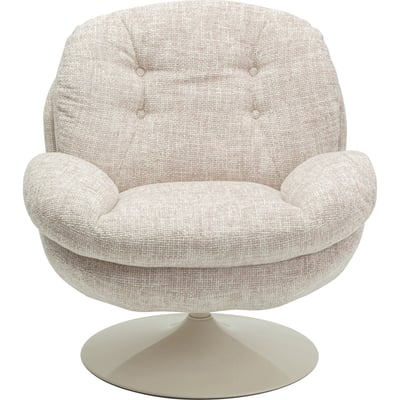 Fauteuil en polyester et acier, COSY KARE DESIGN