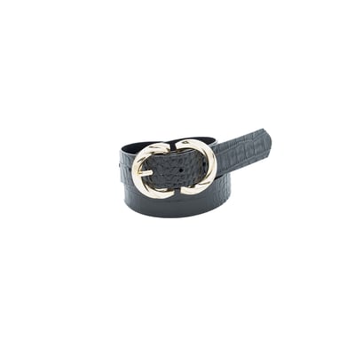 Ceinture motif croco Gianna MISE AU GREEN