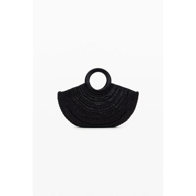 Sac rond en raphia de taille moyenne DESIGUAL