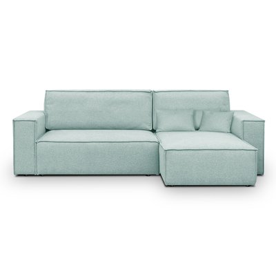 Canapé d'angle convertible 4 places en tissu - LIVIA NEW HOMIFAB