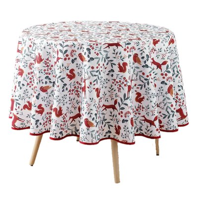 Nappe ronde Ballade en foret DOUCEUR D'INTÉRIEUR