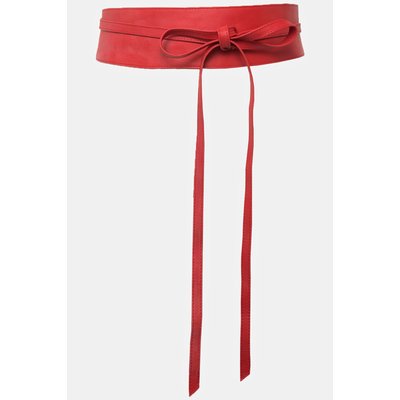 Ceinture en cuir à nouer, longs rubans ULLA POPKEN