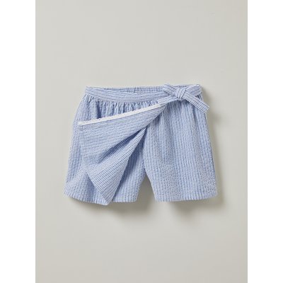 Jupe-short en seersucker CYRILLUS