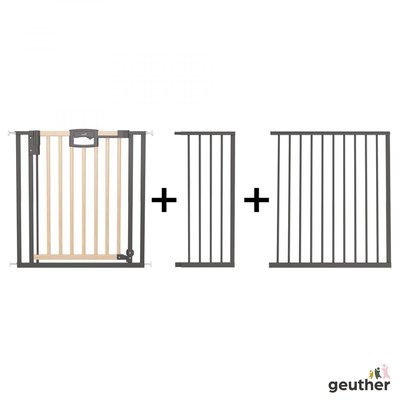Barrière de porte à pression Easylock Plus bois/metal 184,5 cm 192,5 cm GEUTHER