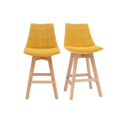Tabourets de bar scandinaves H65 cm (lot de 2) MATILDE MILIBOO