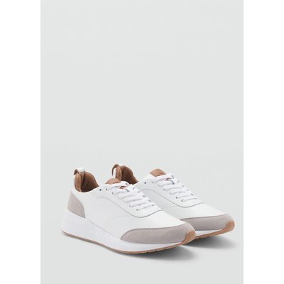 Tennis combinées cuir MANGO MAN