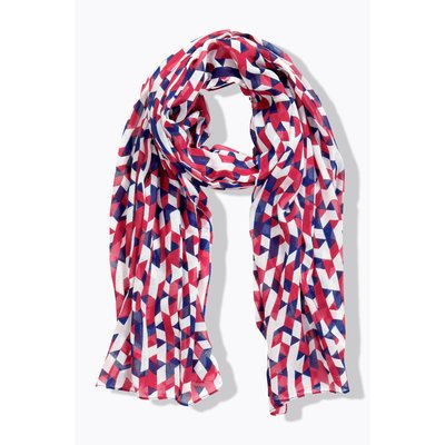 Foulard en viscose, motif graphique ULLA POPKEN