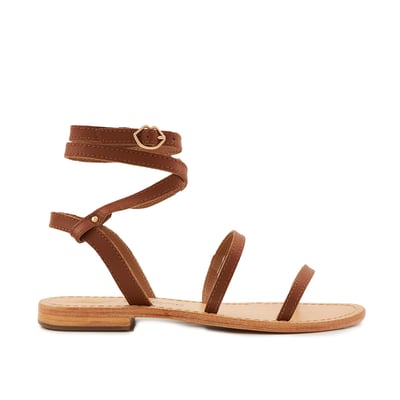 Sandales En Cuir Claire BONS BAISERS