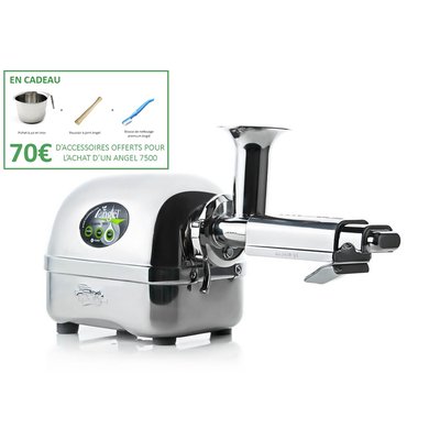 Pack promo Angel 7500 + Accessoires - Extracteur De Jus Horizontal ANGEL