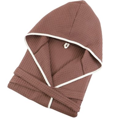 Peignoir enfant mixte en coton nid d'abeille JADOU LINANDELLE