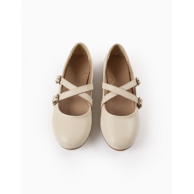Ballerines en Cuir avec Boucles 'Cérémonie' ZIPPY