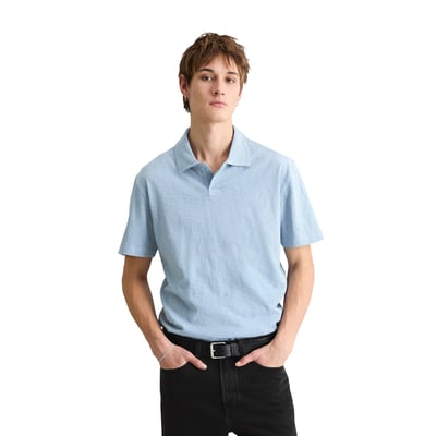 Polo DfC Slub Jersey regular en pur coton bio MARC O’POLO DENIM