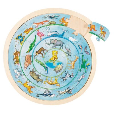 Puzzle la ronde des animaux GOKI