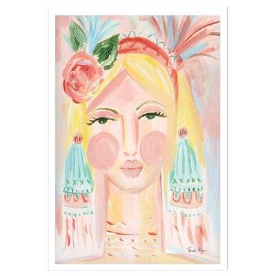 Affiche enfant visage HEXOA