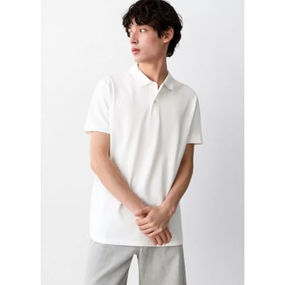Polo coton manches courtes MANGO TEEN