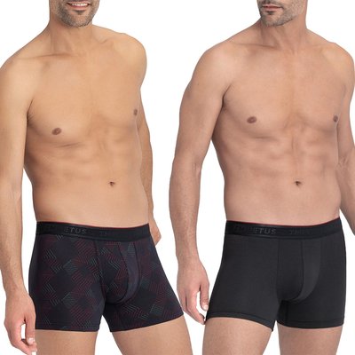 Lot de deux boxers coton et modal KURISO IMPETUS