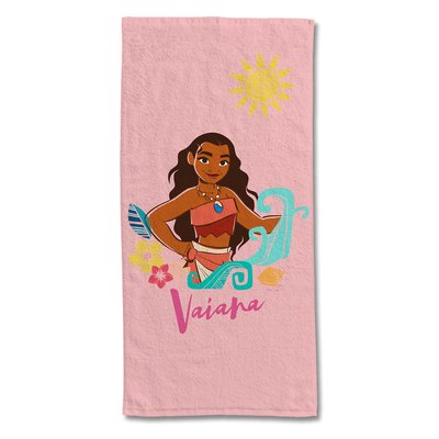 Serviette de plage coton, Vaiana plage DISNEY