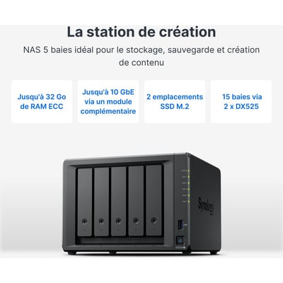 Serveur NAS DS1525+ SYNOLOGY