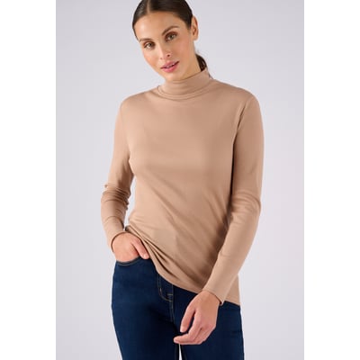 Sous-pull Thermolactyl et soie vert foncé DAMART