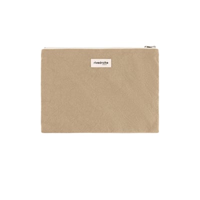 Pochette zippée BARBETTE RIVEDROITE