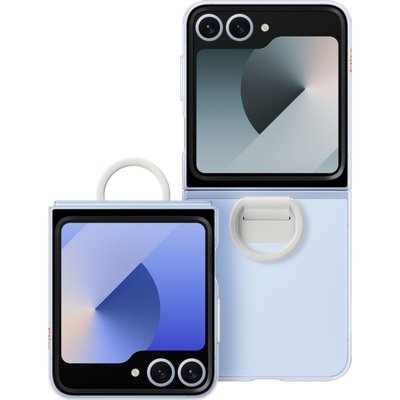 Coque Z Flip6 transparente avec anneau SAMSUNG