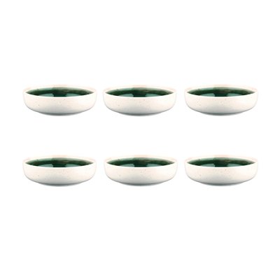Lot de 6 bols moyens en grès, OXYGEN BJORN