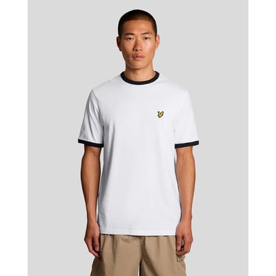 T-shirt ringer en coton col rond LYLE & SCOTT