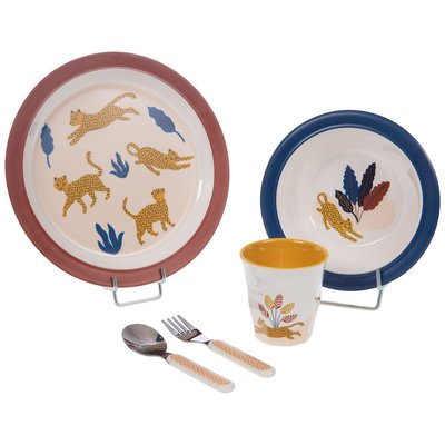 Coffret repas Liam dans la savane (5 pièces) AMADEUS LES PETITS