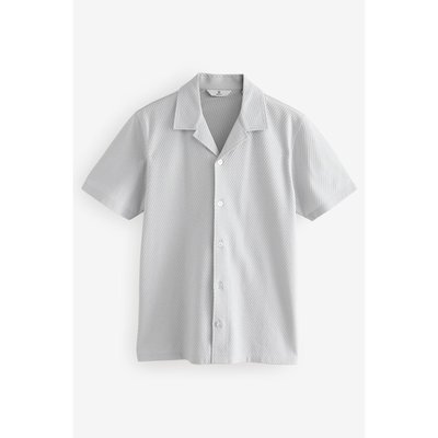 Chemise en jersey texturée slim NEXT