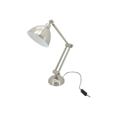Lampe de bureau en acier brossé Loft AUBRY GASPARD
