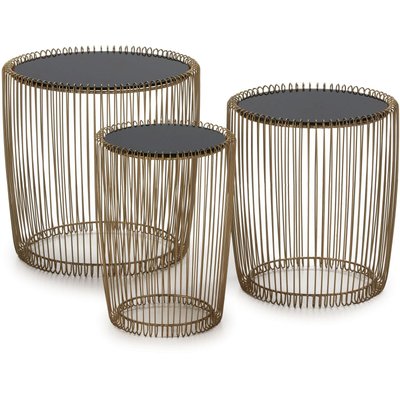 Table d'appoint en métal, rond, Alvac RECOLLECTION