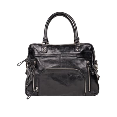 Sac à main zippé multipoche en cuir MACY NAT & NIN