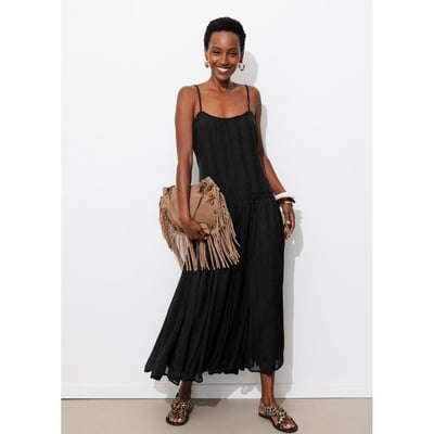 Robe longue à fines bretelles PROMOD