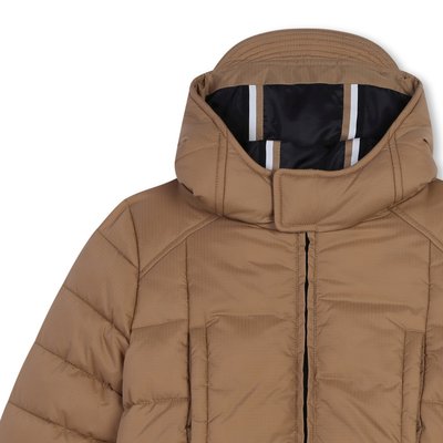 Doudoune à capuche BOSS KIDSWEAR