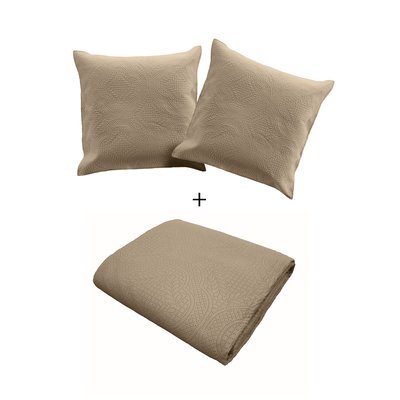 Couvre lit et taie en microfibre Romane DOUCEUR D'INTÉRIEUR