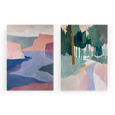 Peintures sur toile imprimé HD SET DE 2 REALLY NICE THINGS
