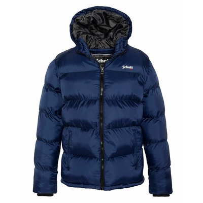 Piumino con cerniera e cappuccio Idaho 2 SCHOTT
