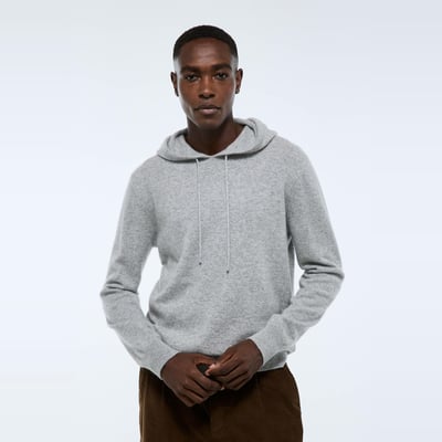 Pull à capuche en cachemire MONOPRIX