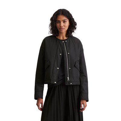 Veste sans col regular en sergé de polyester recyclé MARC O'POLO