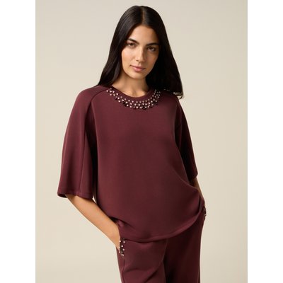 Sweat-shirt fabriqué en tissu scuba OLTRE