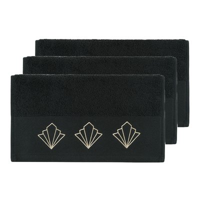 Lot de 3 serviettes invité PALIMA SENSEI MAISON