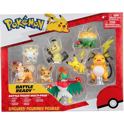 Pack de 8 figurines pokemon BANDAI