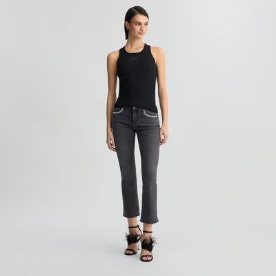 Jean bootcut à strass LIU JO