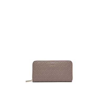 Grand portefeuille monogramme debossed LIU JO